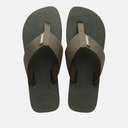 Havaianas Men's Urban Basic Rubber Canvas Flip Flops