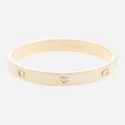 Coach Gold-Plated C Hinge Bangle