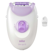 Braun Silk-épil Epilators Series 3 Corded Epilator 3-000 Purple