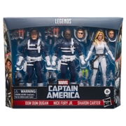 Hasbro Marvel Legends Series Nick Fury Jr. Sharon Carter Dum Dum Dugan Comics 6" Action Figures