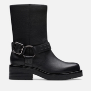Clarks Women's Rebelle Up Leather Biker Boots