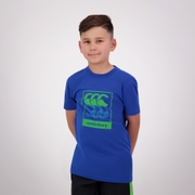 KIDS FUNDAMENTALS RADIAL T-SHIRT BLUE