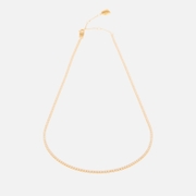 Astrid & Miyu Gold-Plated Tennis Necklace