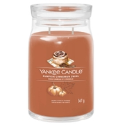 Yankee Candle Christmas 2024 Signature Jar Candle Large Pumpkin Cinnamon Swirl 567g