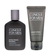 Clinique Duo: Mens Post Shave Soother 75ml / 2.5 fl.oz. & Cream Shave 125ml / 4.2 fl.oz.