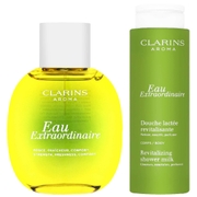 Clarins Duo: Eau Extraordinaire Treatment Fragrance 100ml & Eau Extraordinaire Revitalizing Shower Milk 200ml