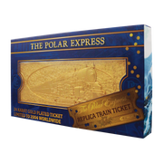 The Polar Express 24k Gold Plated Train Ticket