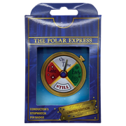 The Polar Express Conductor's Stopwatch Spinning Pin Badge