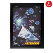 Official Atari 3D Wall Art - Asteroids Collection