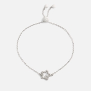 Coach Signature Pavé Silver-Tone Bracelet