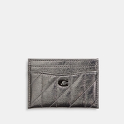 Coach Metallic Leather Essential Card Case