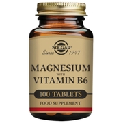 Solgar Minerals Magnesium with Vitamin B6 Tablets x 100