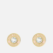 Ted Baker Cherelle Button Gold-Plated Earrings