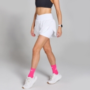 MP Women's Velocity Pleated Running Short - White