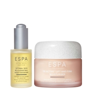 ESPA Duo: Optimal Skin Rejuvenating Night Booster 30ml & Tri-Active Lift & Firm Moisturiser 55ml