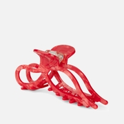 SUI AVA Bow Elegance Big Claw Clip - Red