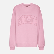 Rotate Sunday Heavy Crewneck Cotton-Jersey Sweatshirt