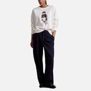 Polo Ralph Lauren Bear Cotton-Blend Jersey Jumper