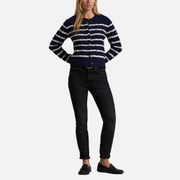 Polo Ralph Lauren Striped Cable-Knit Cardigan