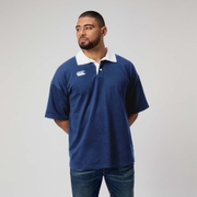 MENS SOLID DYE RUGBY BLUE