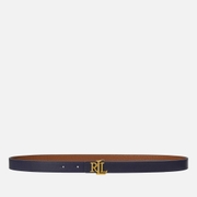 Lauren Ralph Lauren Leather Reversible 20 Skinny Belt
