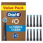 Oral-B iO Series Ultimate Clean Opzetborstels Zwart, 10 Stuks