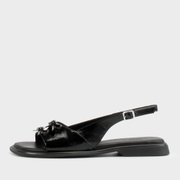 Vagabond Women's Izzy Patent Leather Flat Sandals