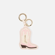 Ganni Western Boot Leather Keyring
