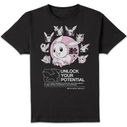 Pok&eacute;mon Circle Of Eevee Evolutions Unisex T-Shirt - Black