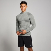 MP Men's Tempo Pillar Graphic Seamless 1/4 Zip - Storm
