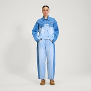 Adult Womens Kickers Western Denim Jacket Blue