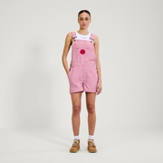 Adult Womens Kickers Classics Dungaree Short Red