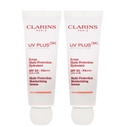 Clarins Bundles UV Plus [5P] Anti-Pollution Multi-Protection Moisturizing Screen SPF50 Rose 50ml