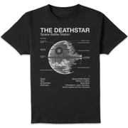 Star Wars Death Star Specs Unisex T-Shirt - Black