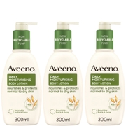 Aveeno Daily Moisturising Lotion Trio for Instant and Long Lasting Hydration 900ml Mega Bundle