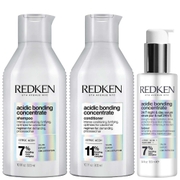 Redken Bundles Trio: Concentrate Shampoo 300ml, Conditioner 300ml & Concentrate 24/7 Night & Day Serum 100ml