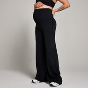 MP Women's Tempo Maternity Wide Leg Leggings - Black