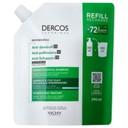 Vichy Dercos Anti-Dandruff Dermatological Shampoo for Normal to Oily Hair 390ml Refill