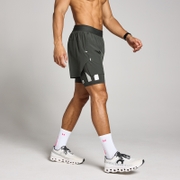MP Men's Hybrid Lightweight 5" 2-in-1 Shorts - Washed Black