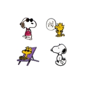 Snoopy 4 Pin Set