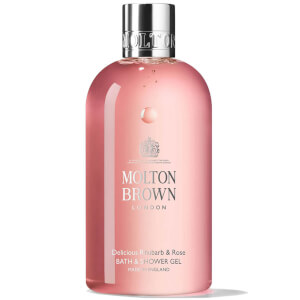 Molton Brown Delicious Rhubarb and Rose Bath and Shower Gel 100ml