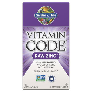 Vitamin Code Zinc Végan - 60 Capsules