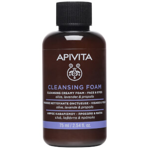 APIVITA Cleansing Foam Face & Eyes 2.54 fl.oz (Worth $6.75)