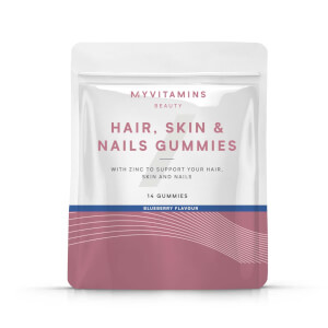 Myvitamins Hair Skin and Nails Gummies, Blueberry, 7 Day (Sample)