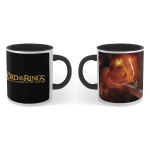 Lord Of The Rings You Shall Not Pass Mug - Black