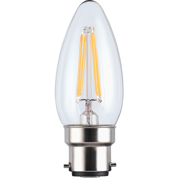 4 watt bc led cheap filament candle bulb