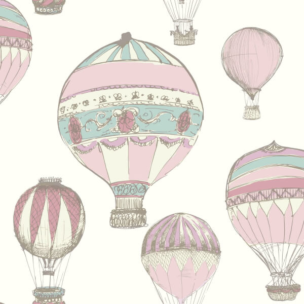 The World's Greatest Wallpaper By Muriva  Multi 102572 Hot Air Balloons 