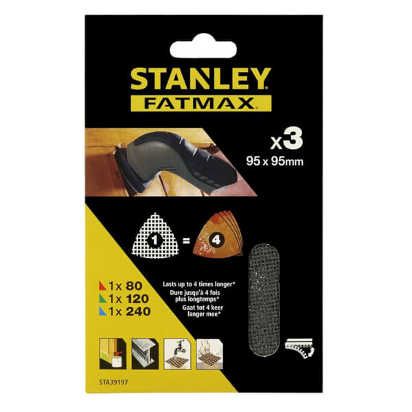 Stanley fatmax sanding hot sale sheets