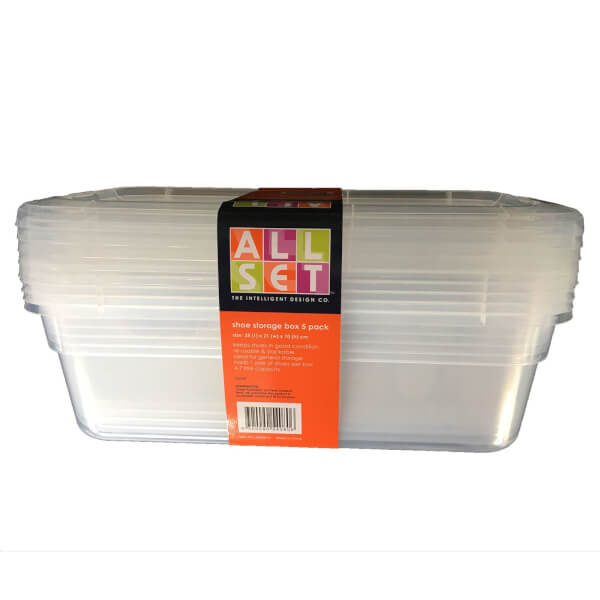 Homebase shoe top storage boxes