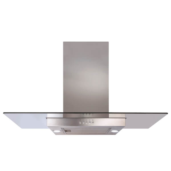 Cda flat glass chimney cooker hood sale